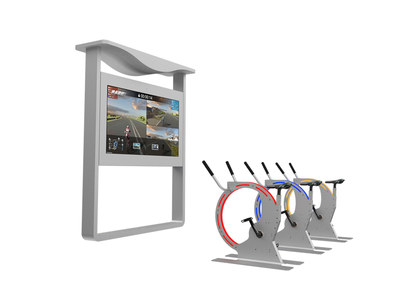 AR騎行互動大屏